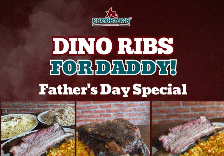 Dino Ribs for Daddy: Father’s Day Special at Escobar’s